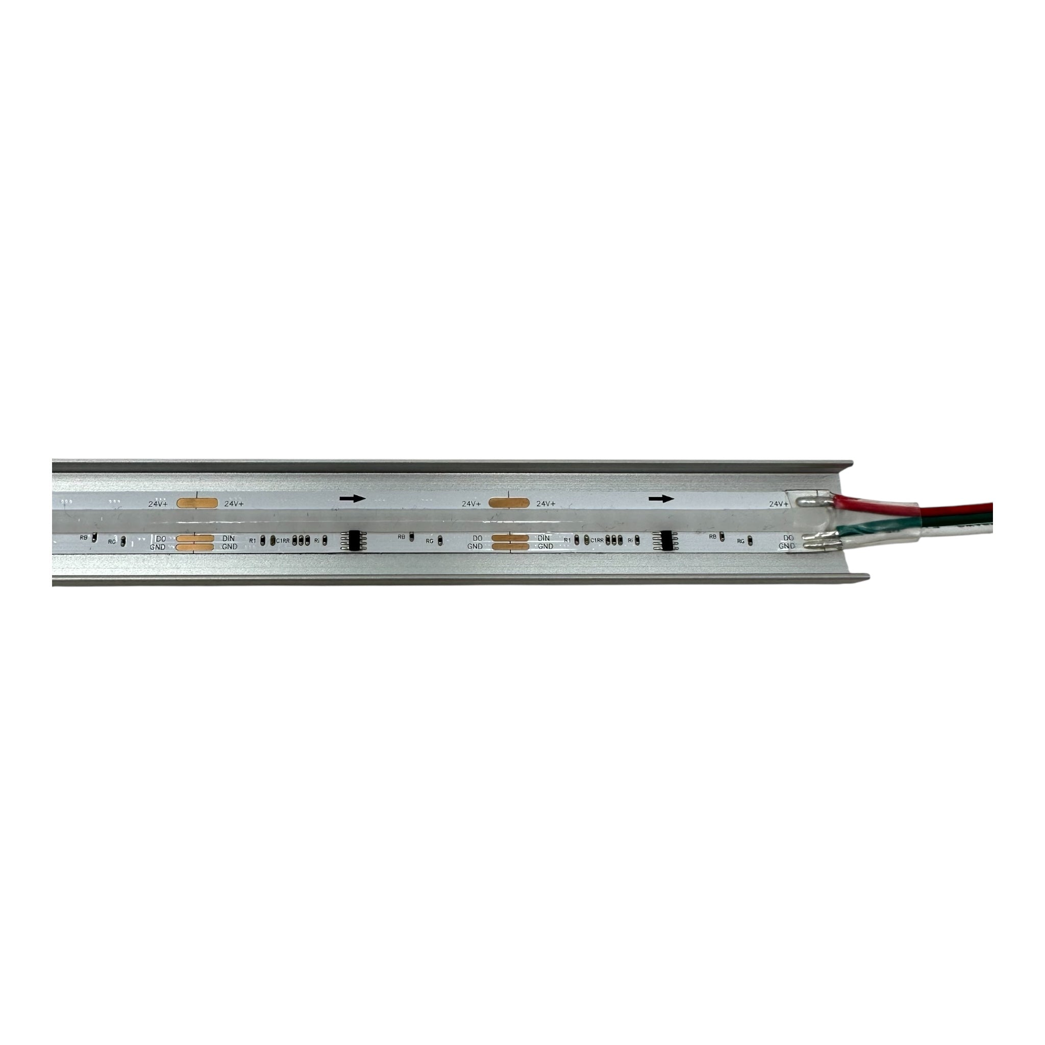 Smart RGBIC LED Strip Addressable 24V COB No Dark Spots MultiColour