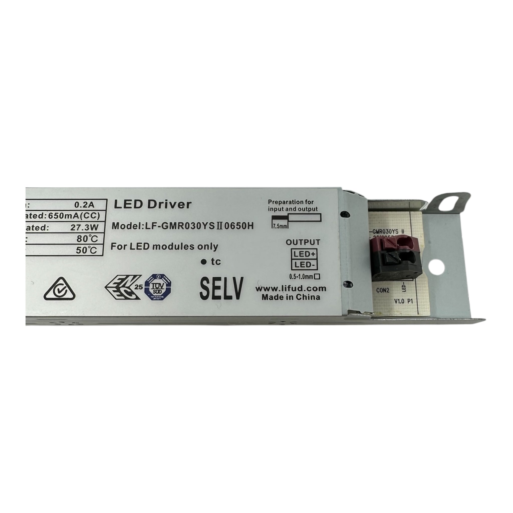 Lifuid LED Constant Current Driver LF-GMR030YS650H 30W