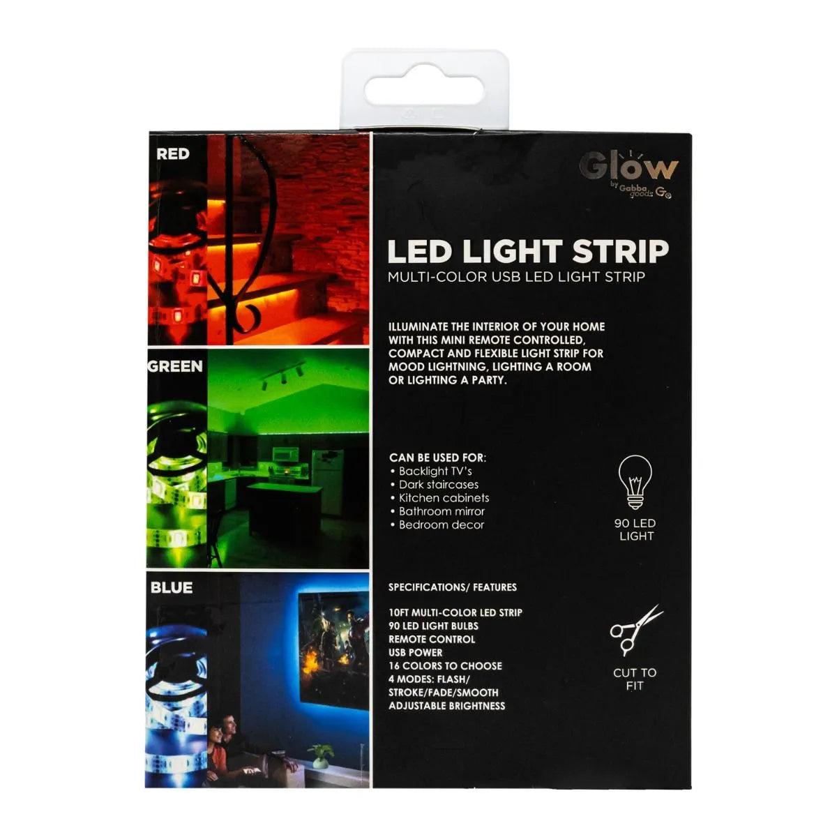 Smart USB LED Light Strip 10ft 3M - 16 Multi Colours – Ledison Lighting