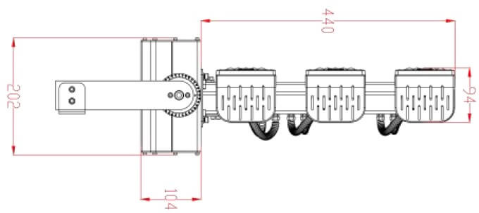 Athled LED Flood Light 720Watt