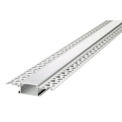 Recessed Aluminium LED strip Profile for Drywall / Plasterboard