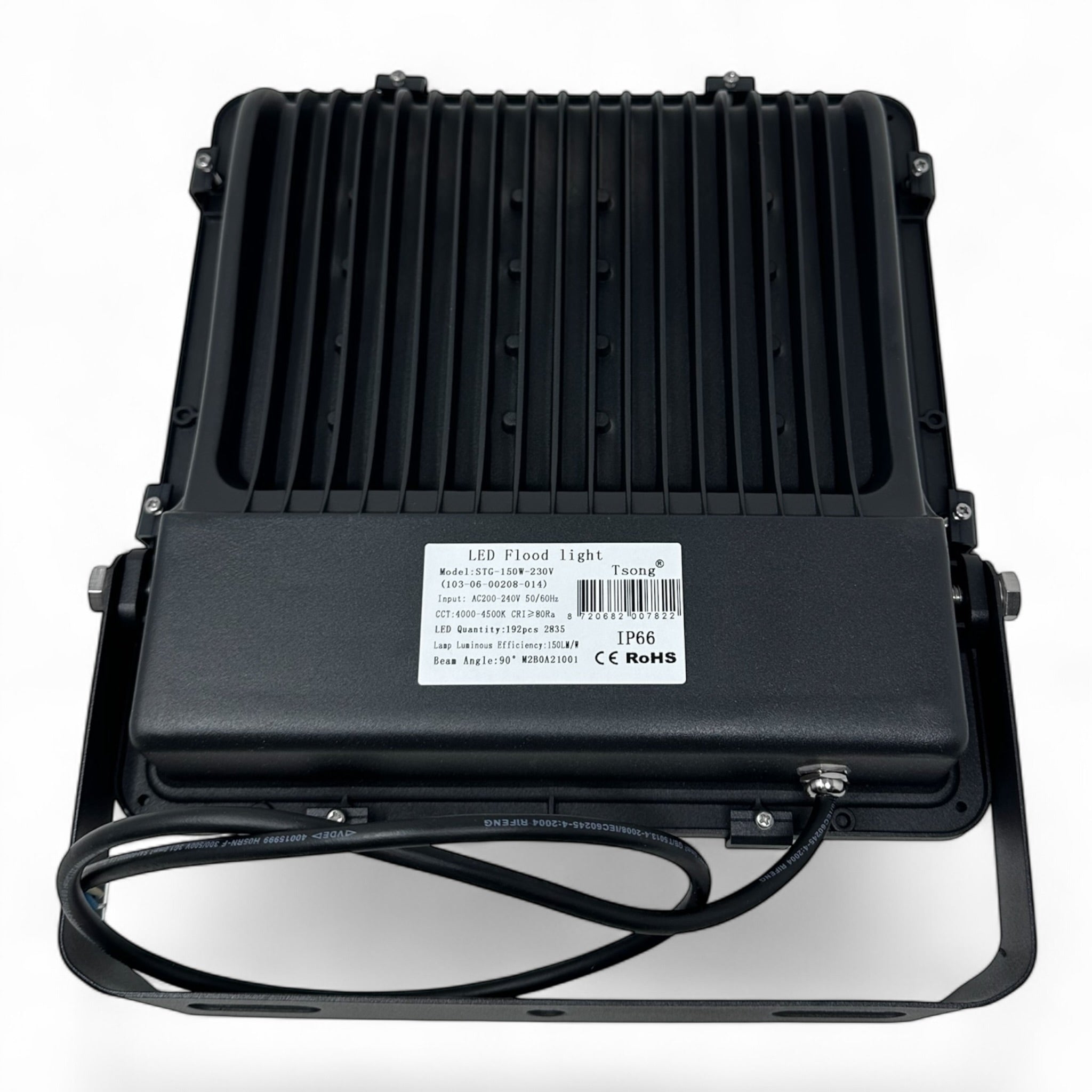 150W LED Floodlight IP66 Outdoor Security Light Philips Driver