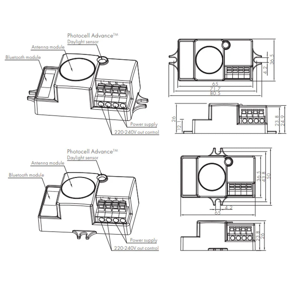 Hytronik Bluetooth Microwave Sensor HC005/BT