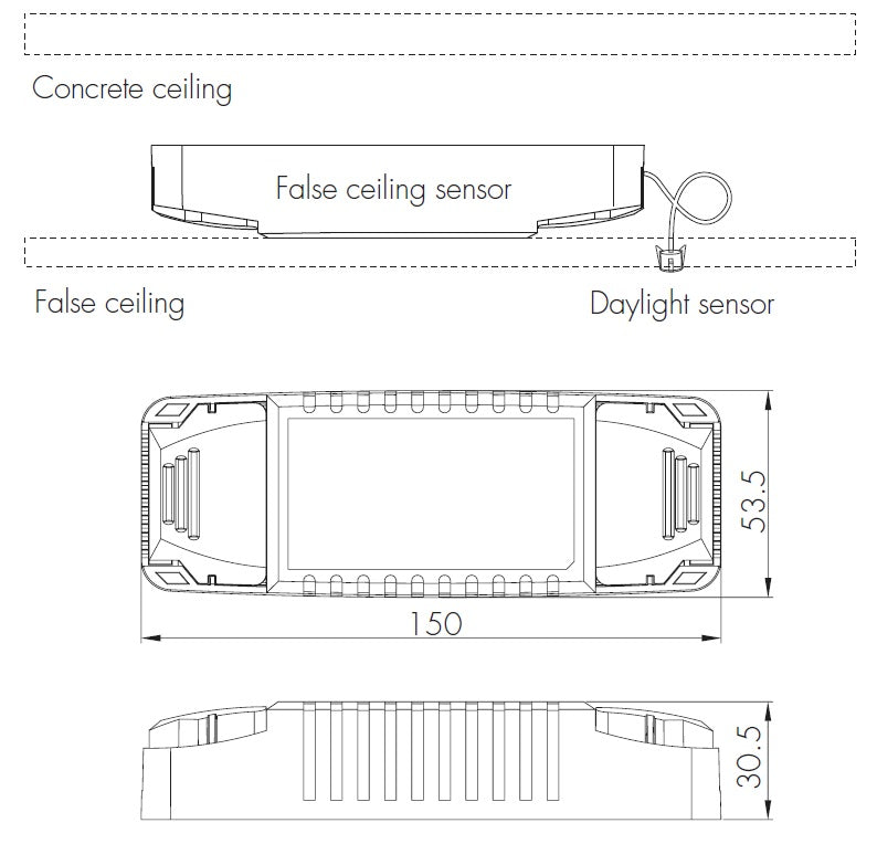 Hytronik Microwave Sensor - False Ceiling