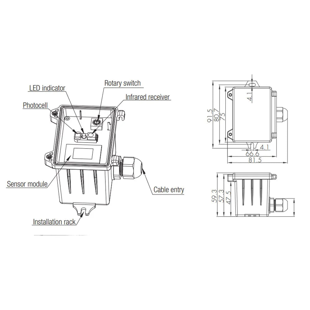 Hytronik Microwave Sensor HMW32A