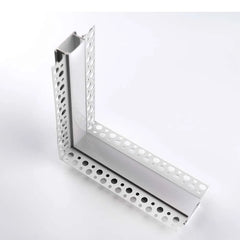 Recessed Aluminium LED strip Profile for Drywall / Plasterboard