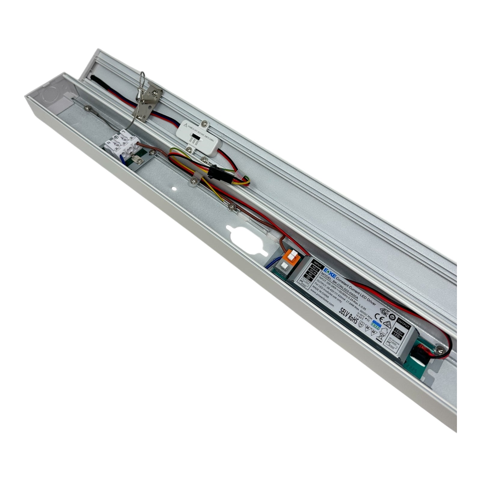 Slim Line LED Batten 120cm 18W. 3 Colour Temperatures. Ceiling Mount