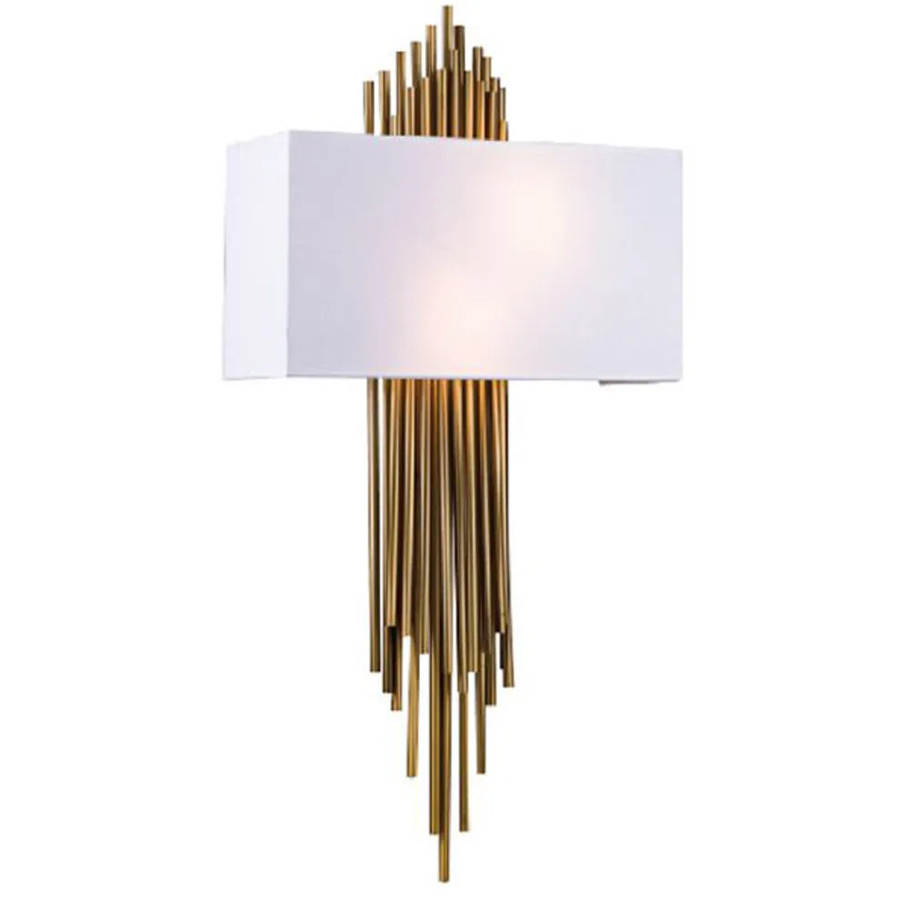 Lavenham Luxurious Wall Light Gold Finish 6W LED Bulb