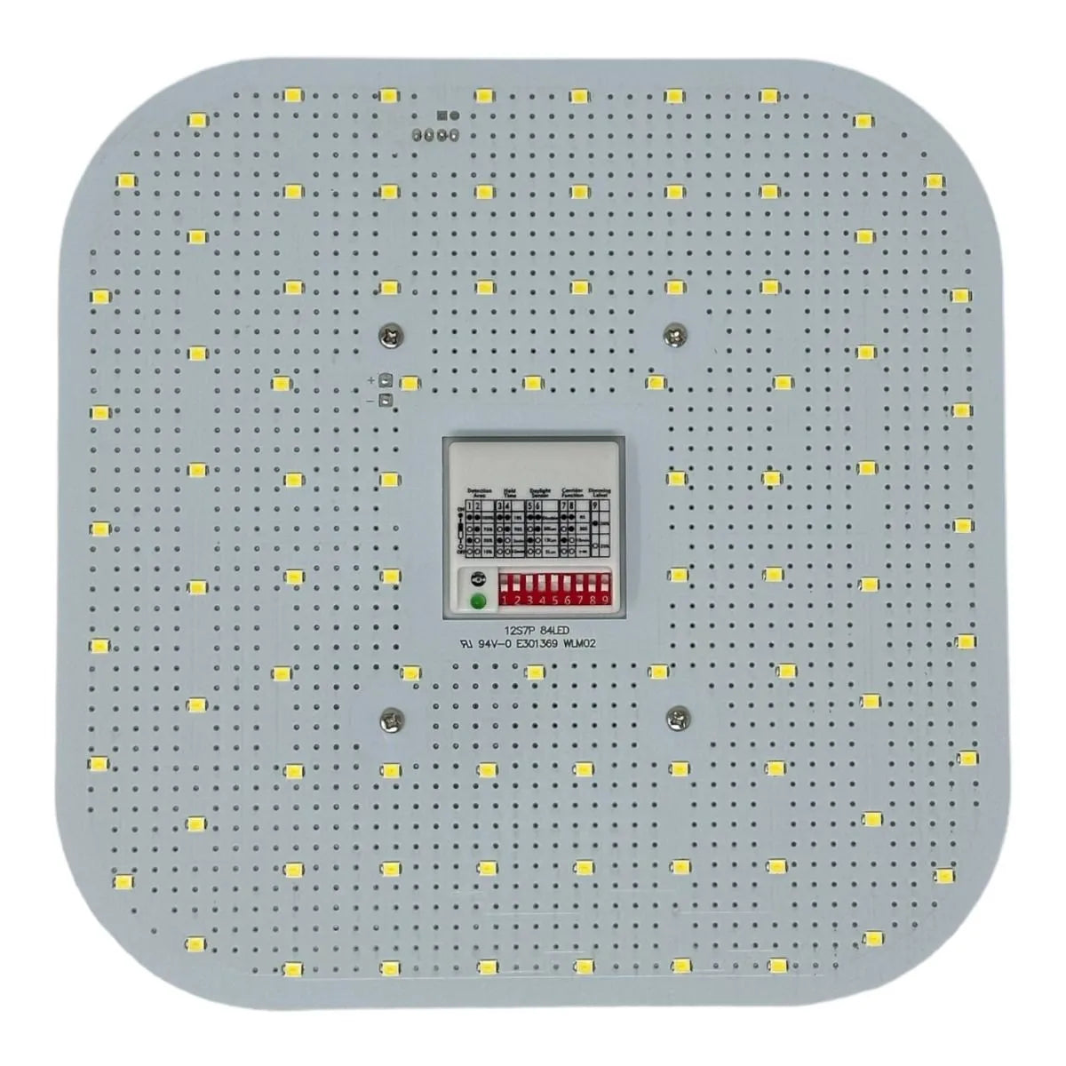 LED 2D Lamp 12w with microwave sensor on/off