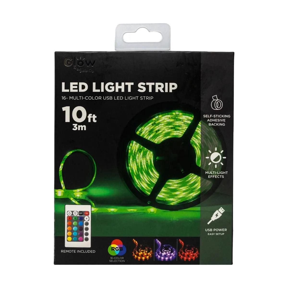 Smart USB LED Light Strip 10ft 3M - 16 Multi Colours – Ledison Lighting