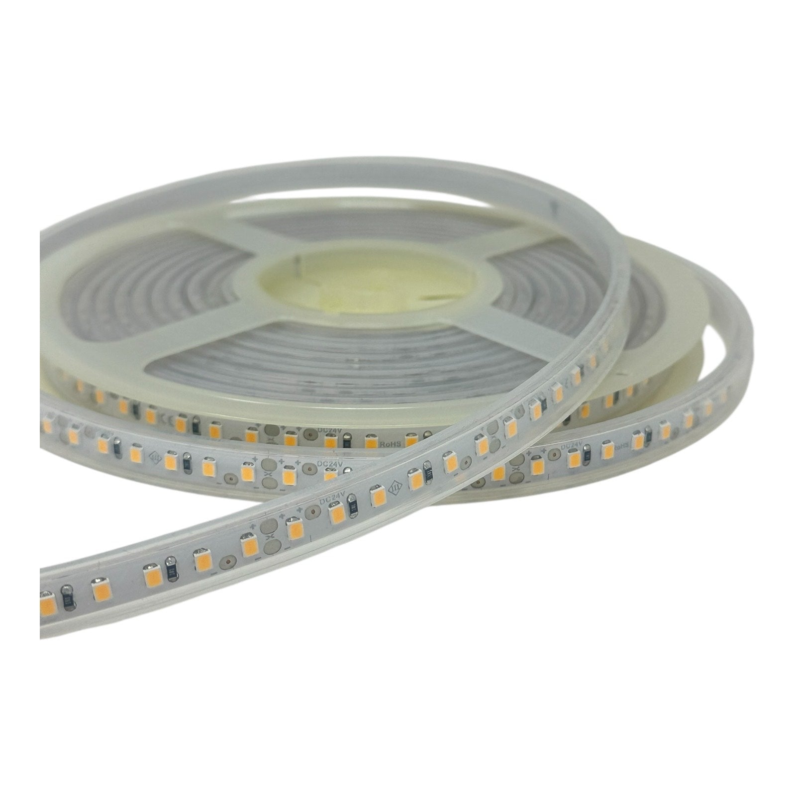 LED Strip Lights 220V 5050 SMD IP67 Waterproof Tape Rope Warm White