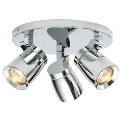 LED Knight Bathroom GU10 Spots Ceiling Light IP44