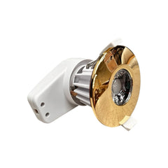 Ledison Gold Fire Rated LED Downlight IP65 7W 3CCT Dimmable