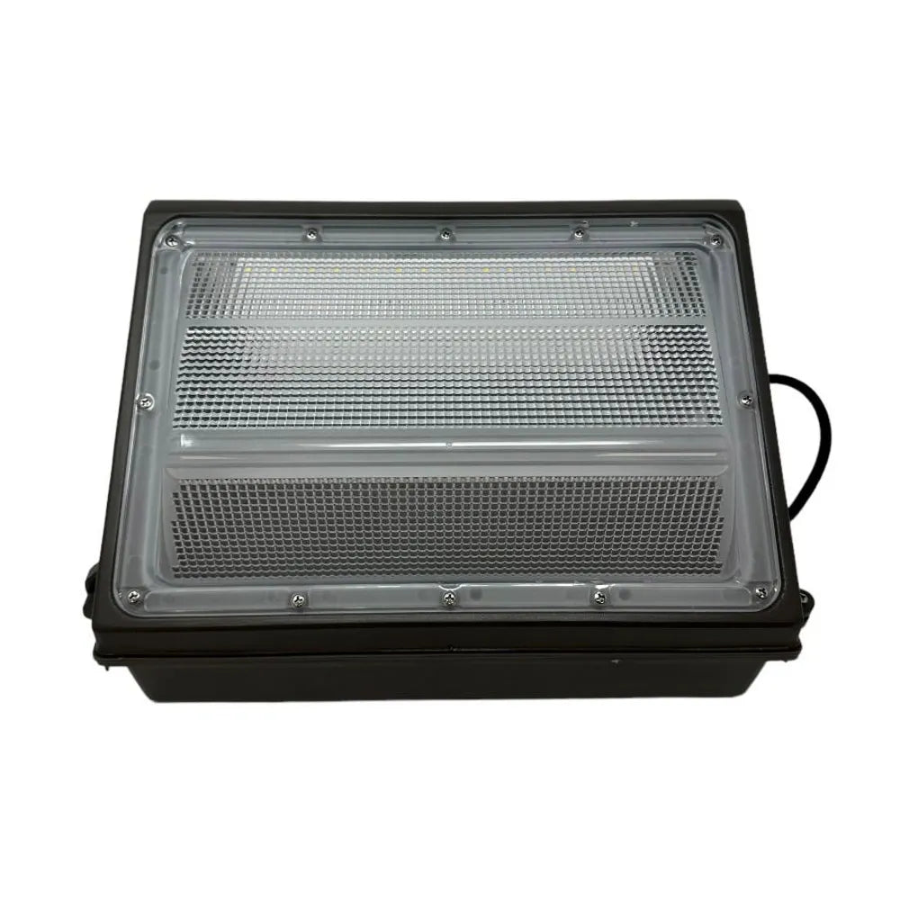 Wallie LED Wall Fixture 75W. IP65, Outdoor Security Lighting. Grey