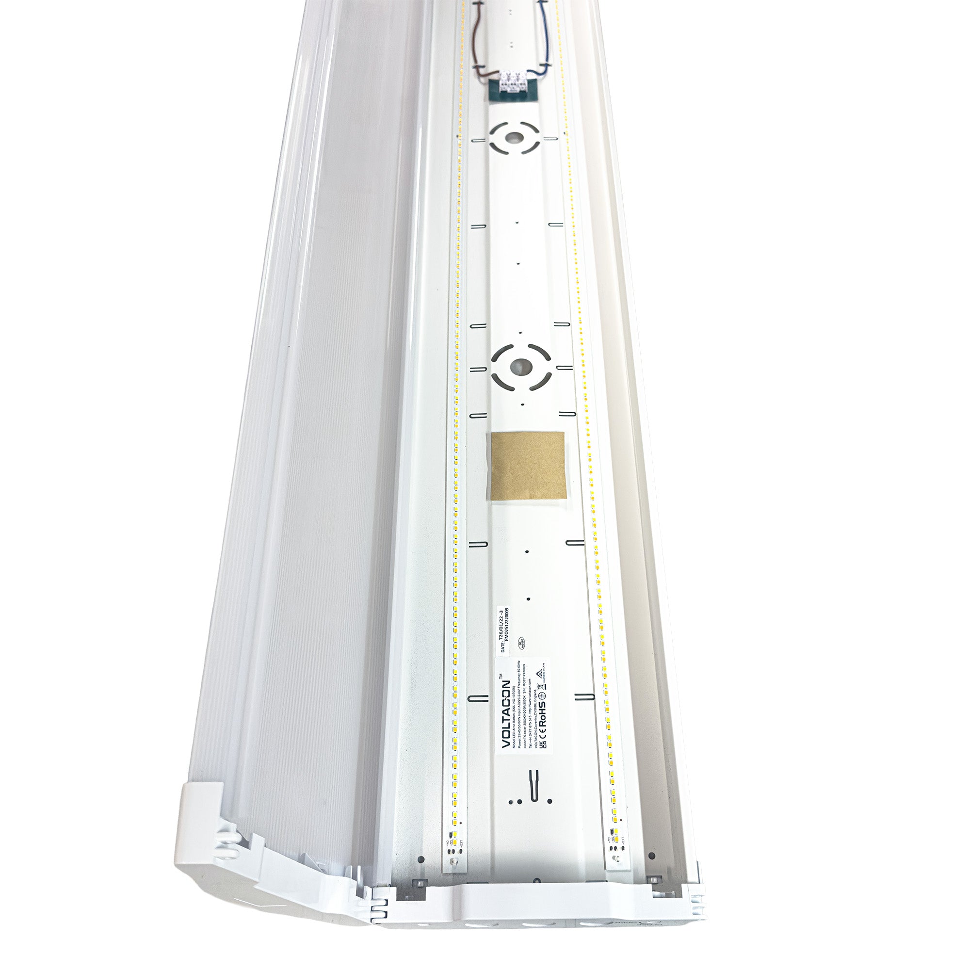 Cyrus LED Ceiling Light 150cm Tri-Colour Power Adjustable 25W to 60W