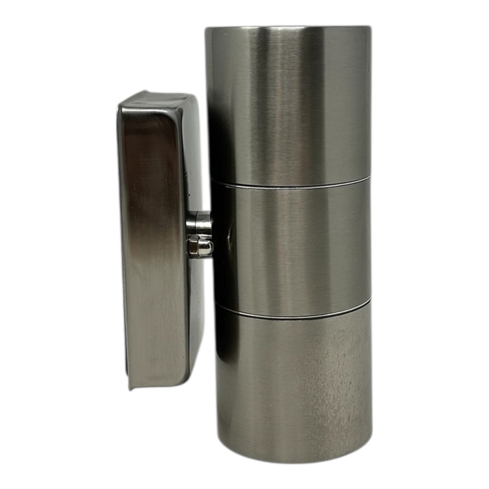 Paradise Stainless Steel Outdoor Wall Lights. IP65. Option LED Spots. Twin Pack