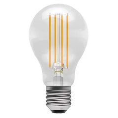 LED Filament Retro Light Bulb 8W Warm White Dimmable E27 Glass Classic Ledison