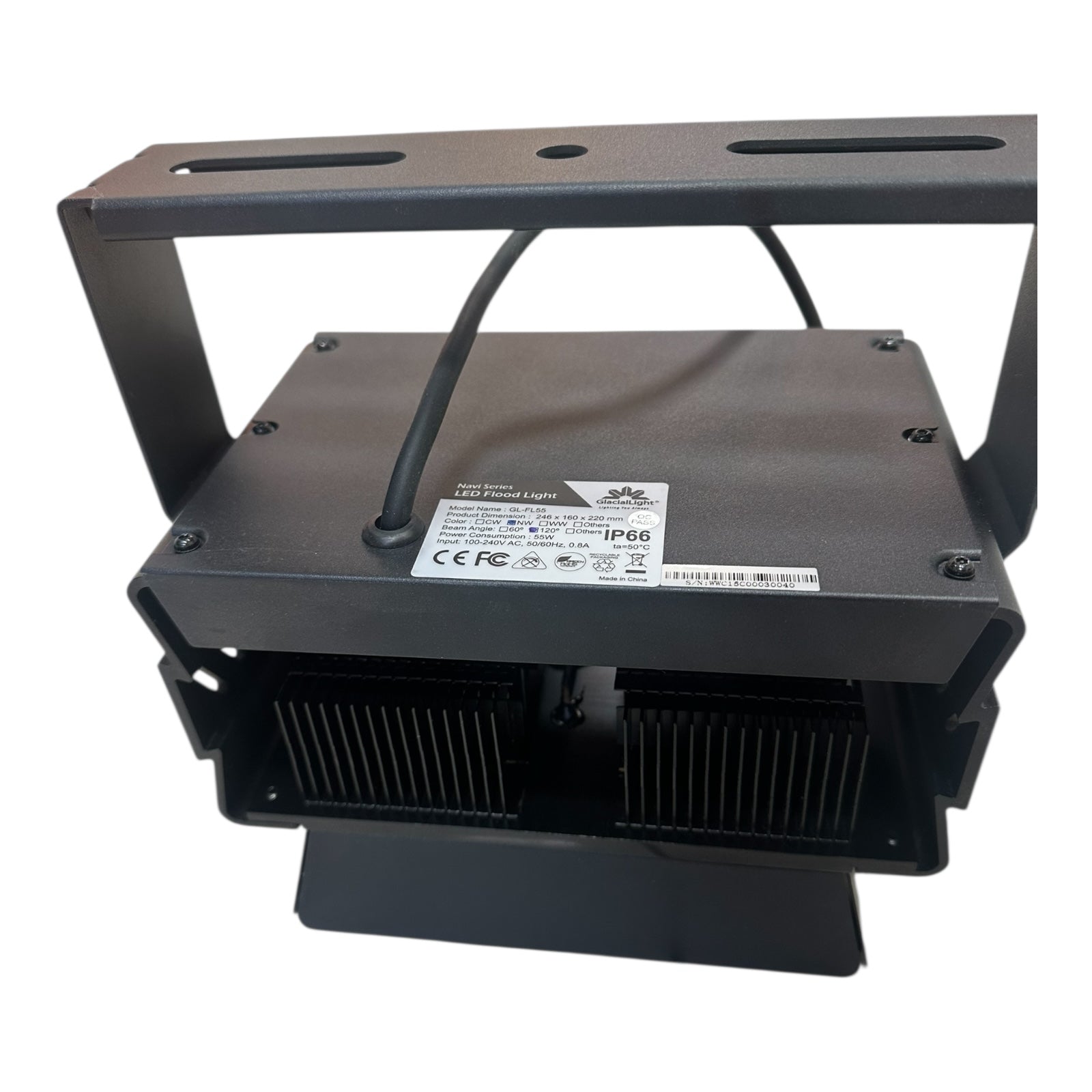 LED Flood Light Outdoor 55W - IP66 Security Garden Warehouse Industrial Grade