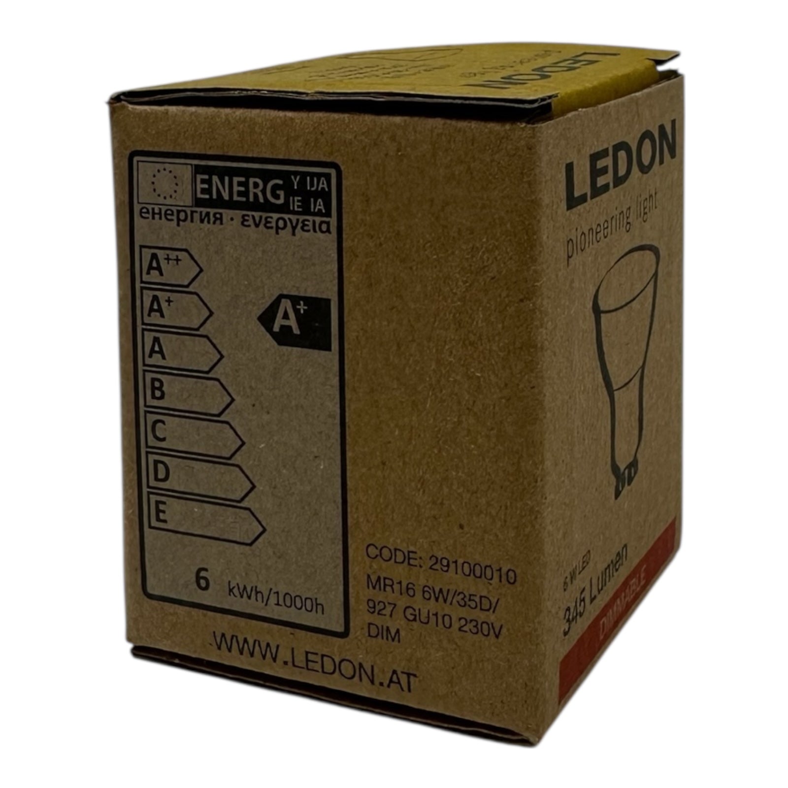 Ledon LED GU10 Spot Light 6W 2700K Warm White Dimmable Energy Saving Long Life