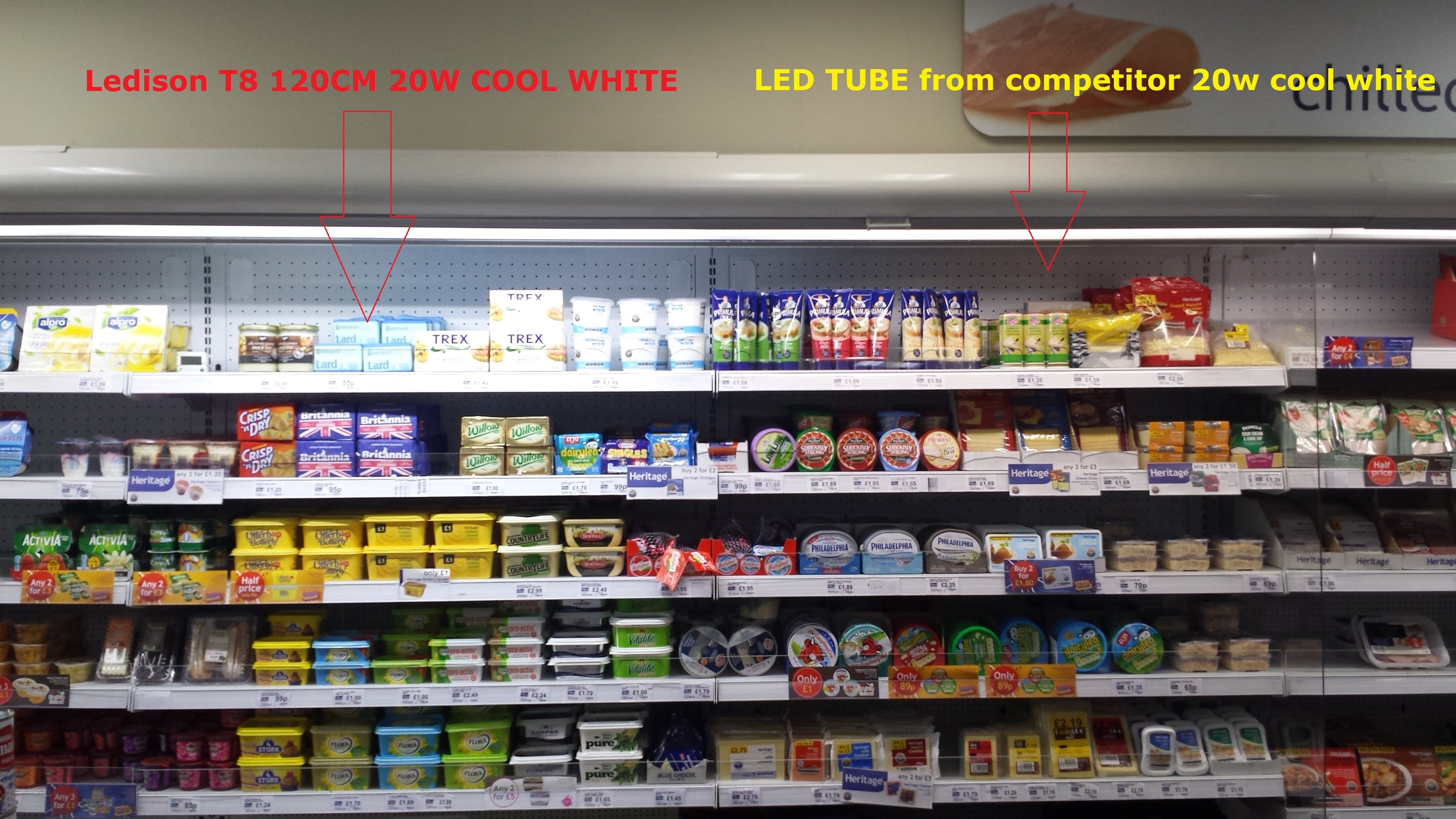 LED T5 Tube Light CFL Replacement 4ft/120cm 15W Office Lighting