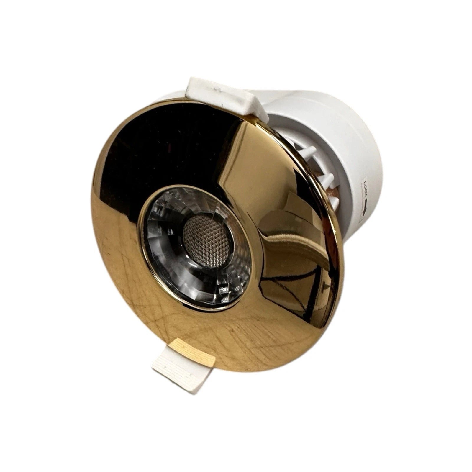 Ledison Gold Fire Rated LED Downlight IP65 7W 3CCT Dimmable