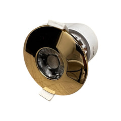 Ledison Gold Fire Rated LED Downlight IP65 7W 3CCT Dimmable
