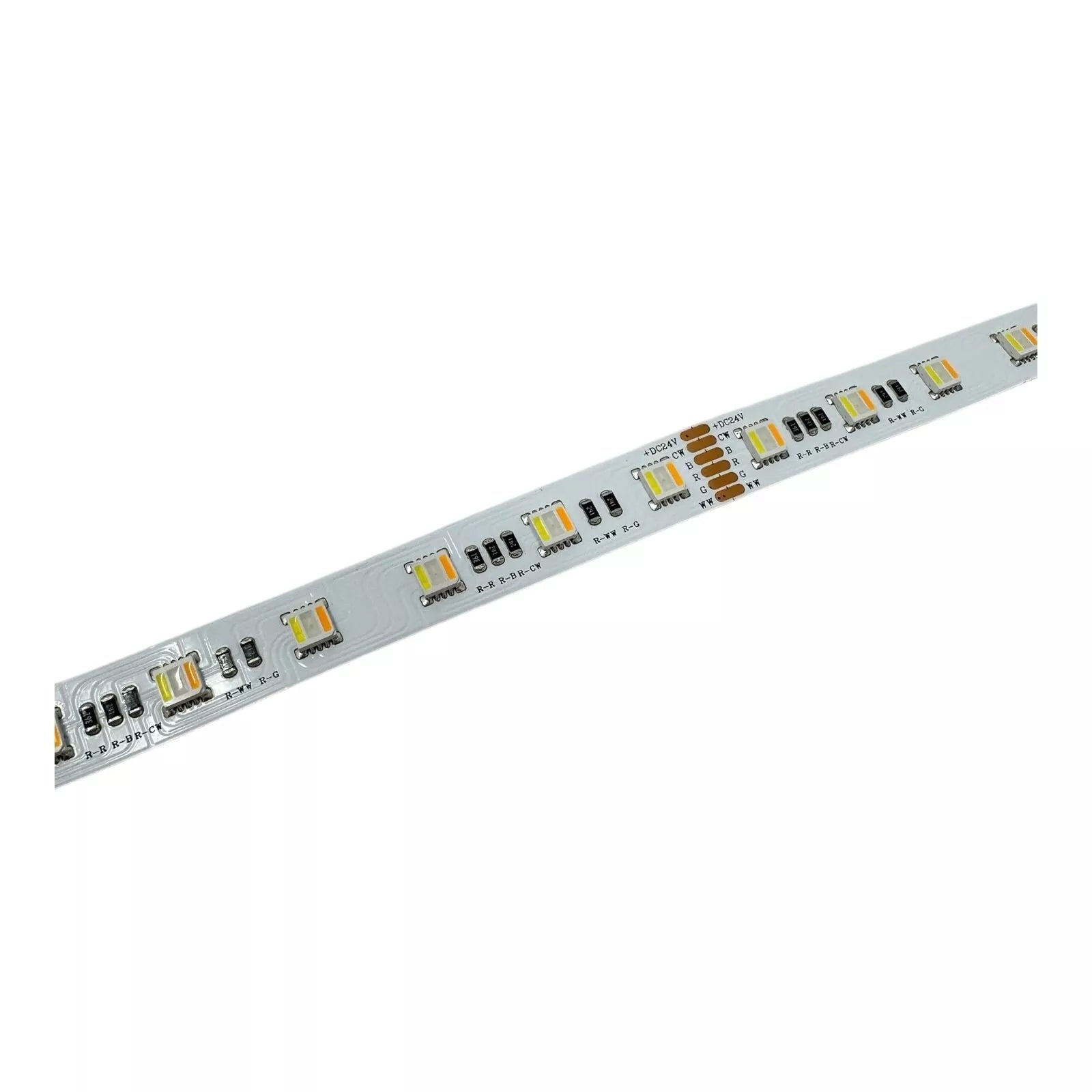 LED Strip Light 5 in 1. RGB +CCT WW Warm White & Cool White 24V