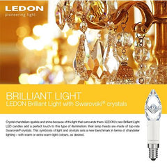 LEDON LED Brilliant Swarovski Candle 3.5W