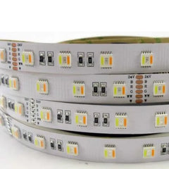 LED Strip Light 5 in 1. RGB +CCT WW Warm White & Cool White 24V