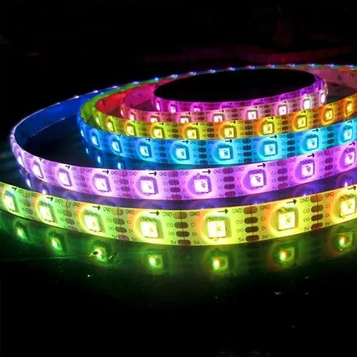 RGB Colour LED Strip Kit. 5 Meter Roll. 13.3W/meter