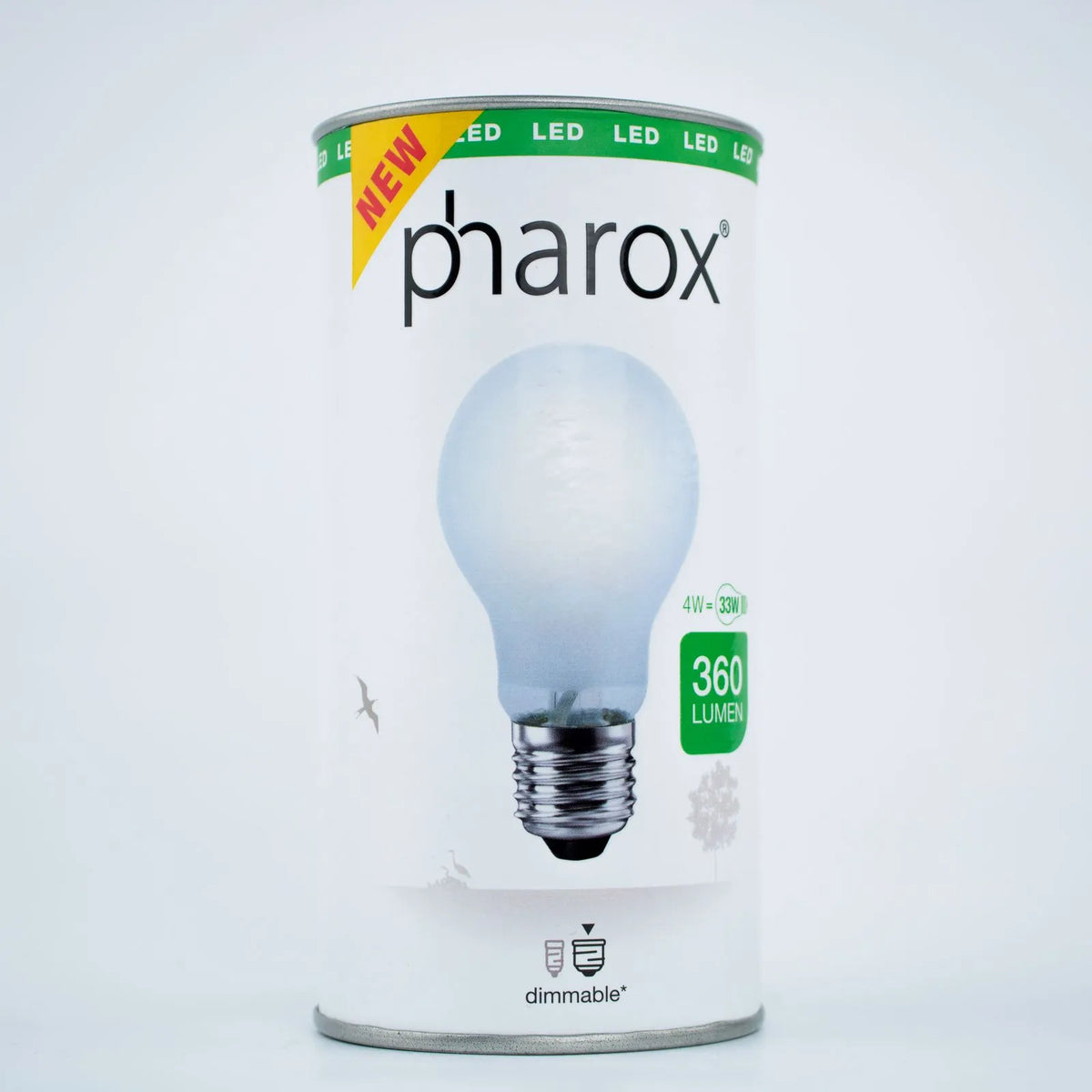 LED Filament Classic Bulb Pharox 4Watt Frosted Glass