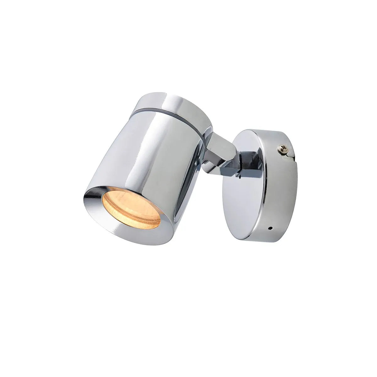 Knight Polished Chrome Bathroom Single LED Spot Light