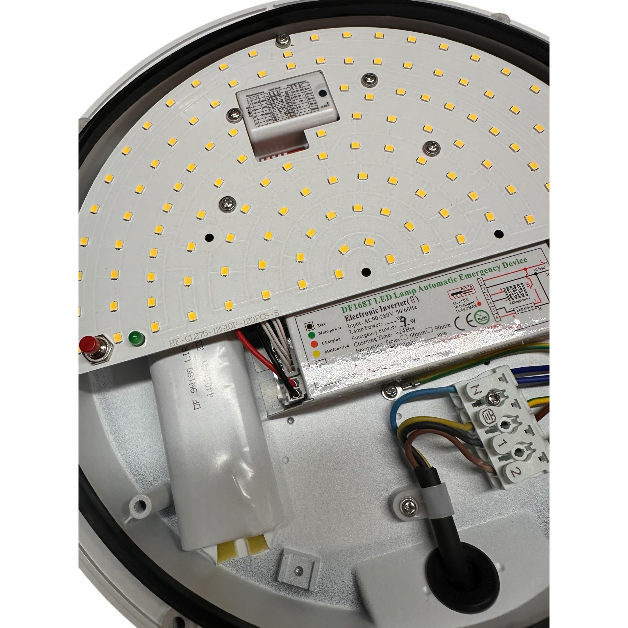 VOLTALED Eyelid LED 15W Outdoor Wall Light Fitting - White