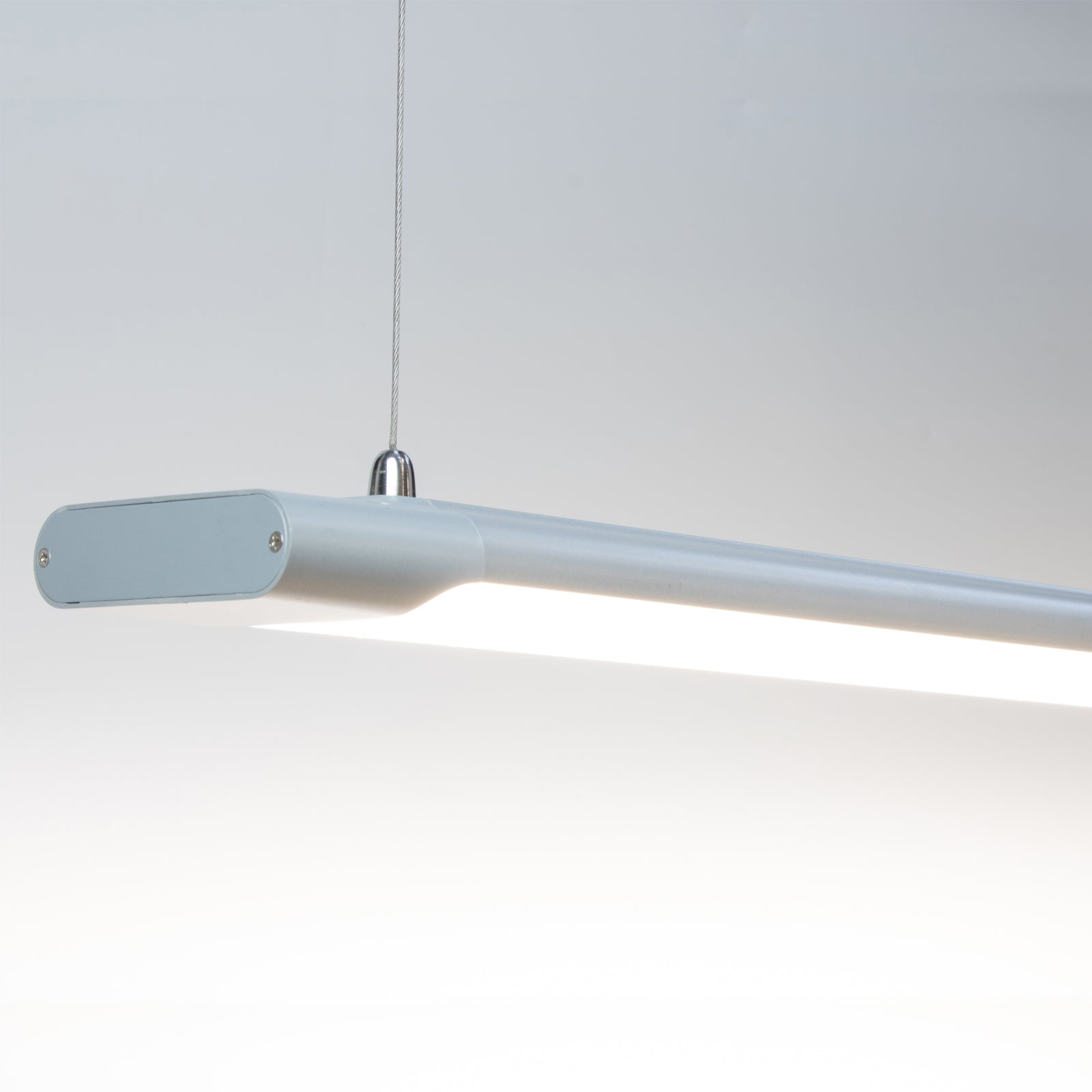 Voltaled Uranus, LED Light Batten 120cm, 40W - Grey Silver Dimmable