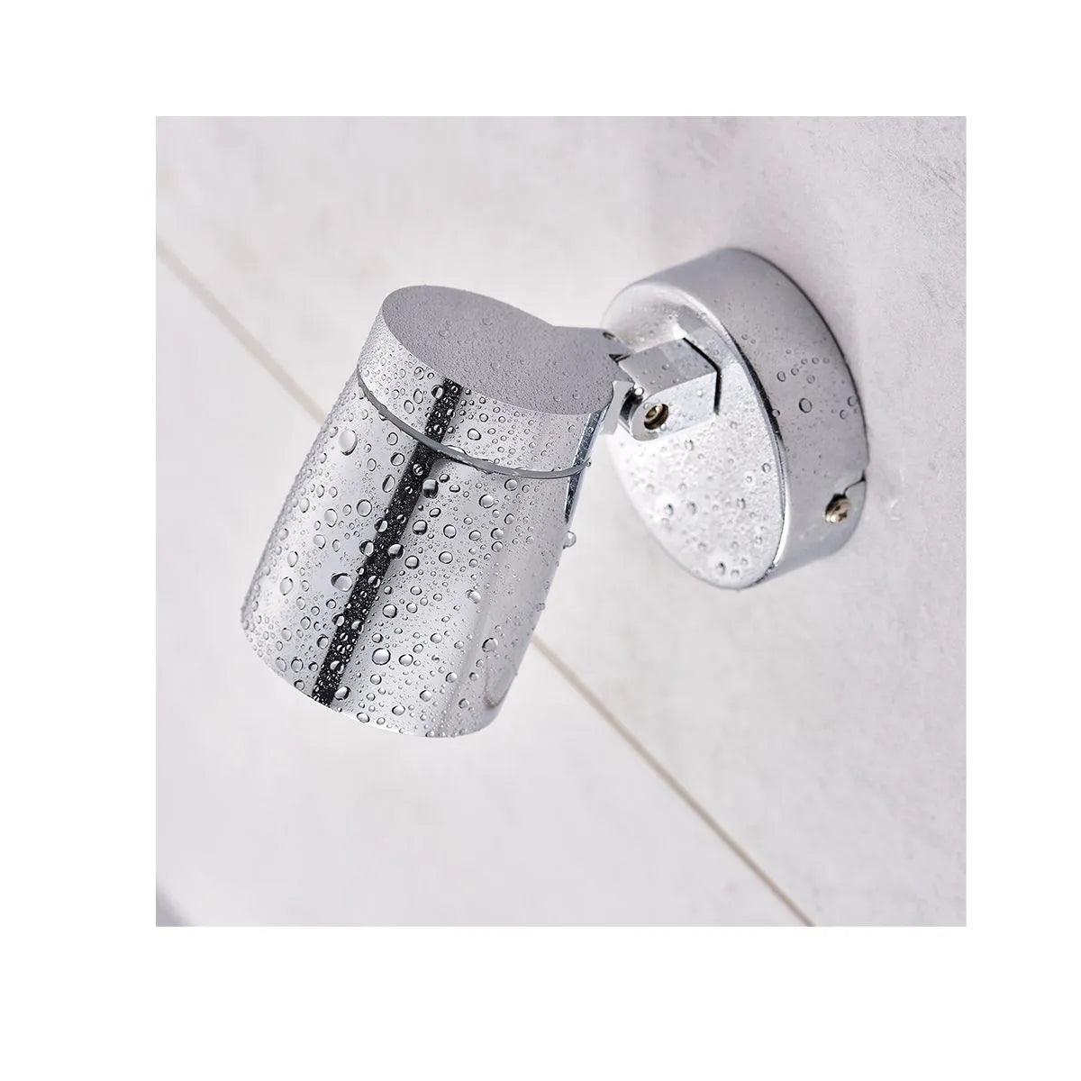 Knight Polished Chrome Bathroom Single LED Spot Light 5Watt – Ledison ...