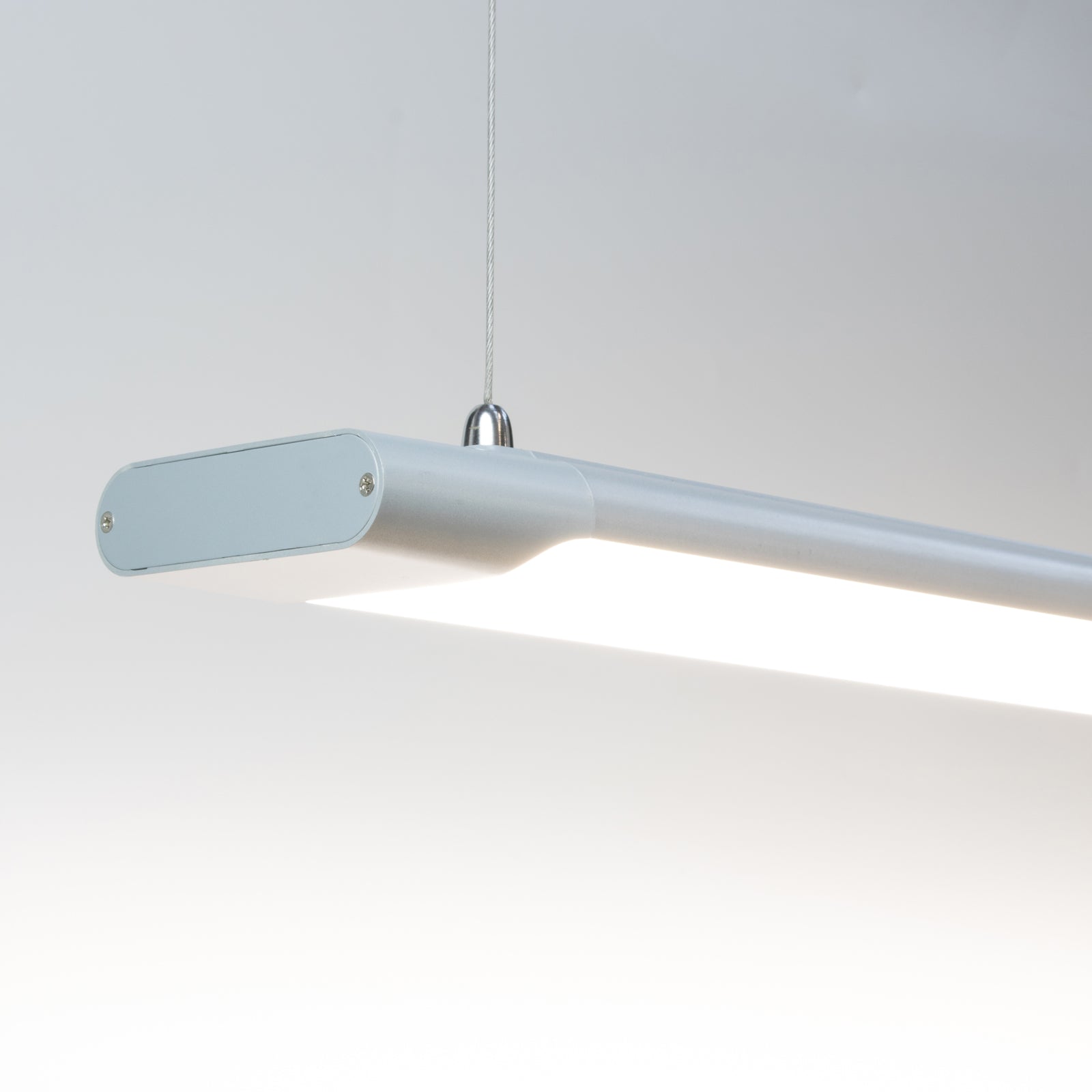 Voltaled Uranus, LED Light Batten 120cm, 40W - Grey Silver Dimmable