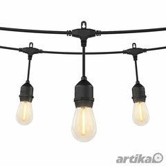 Artika Eclipse Solar 20 LED String Lights 12.8m Solar & USB-C Remote Control