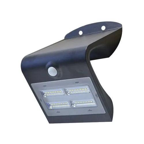 Mini Specter LED Solar Powered Garden Light 3.2Watt PIR Sensor (Black ...