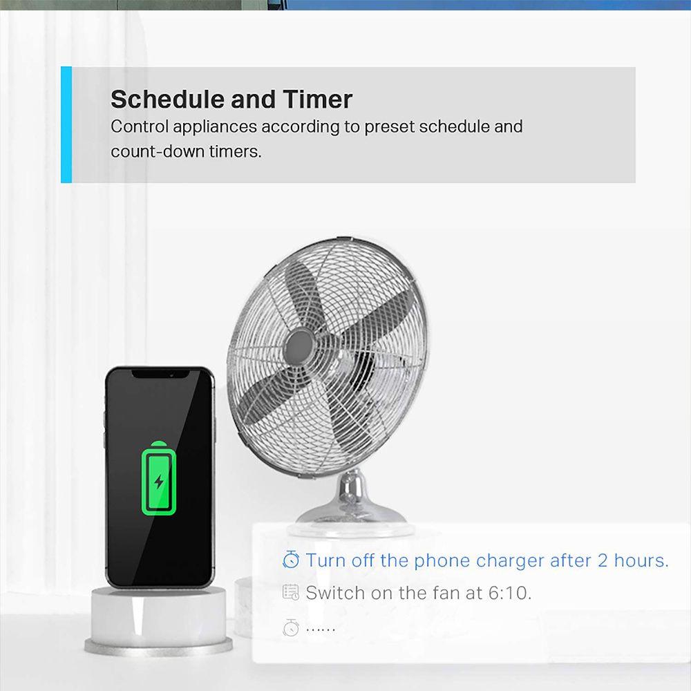 x TP-Link Tapo Smart Plug P100 Wi-Fi Outlet (Amazon Alexa