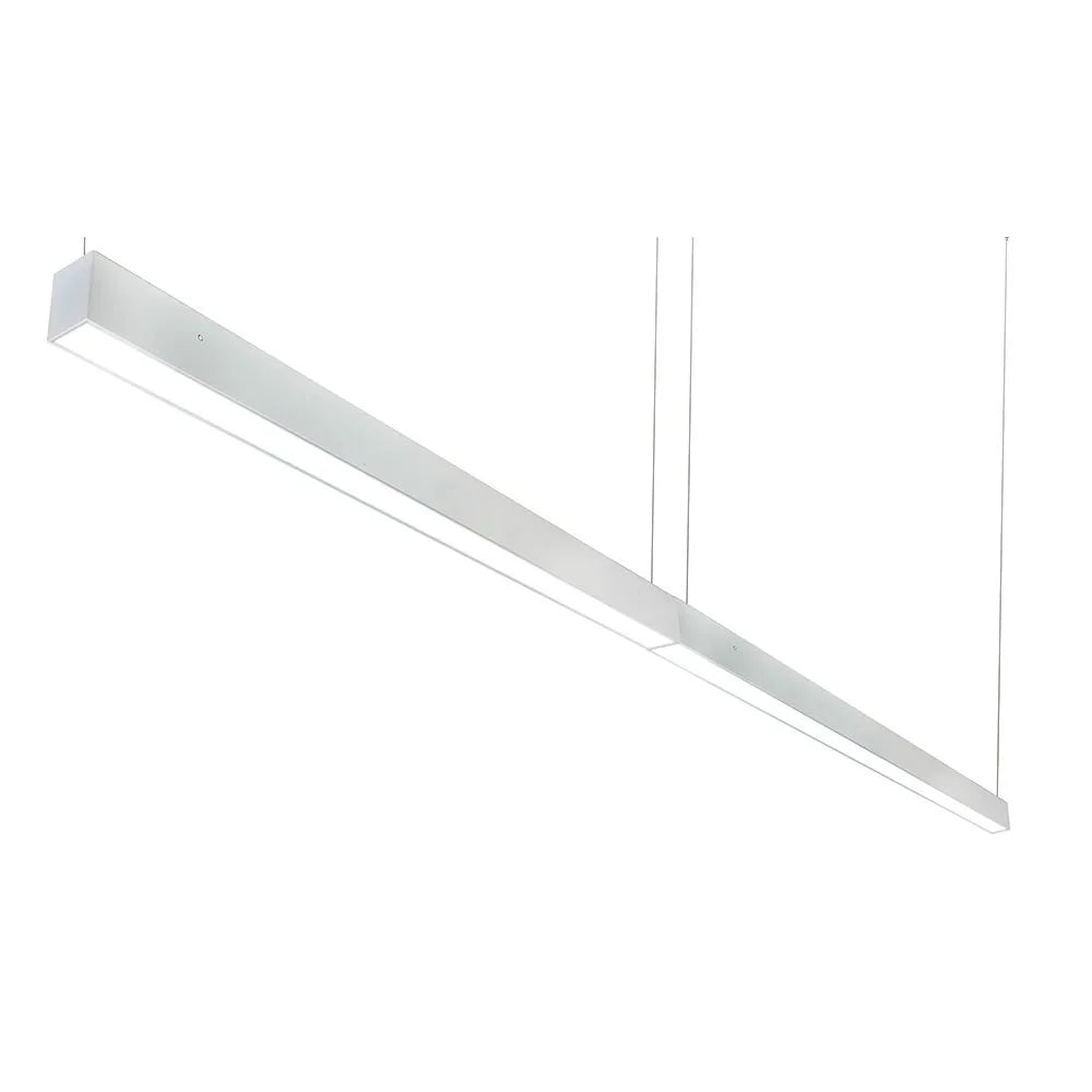 Triumph LED Fitting, 36W, White and Black. 120cm. Frosted