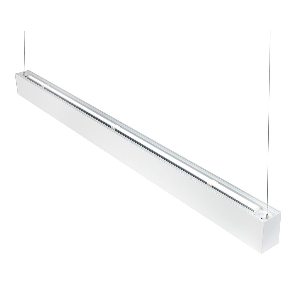 Triumph LED Fitting, 36W, White and Black. 120cm. Frosted