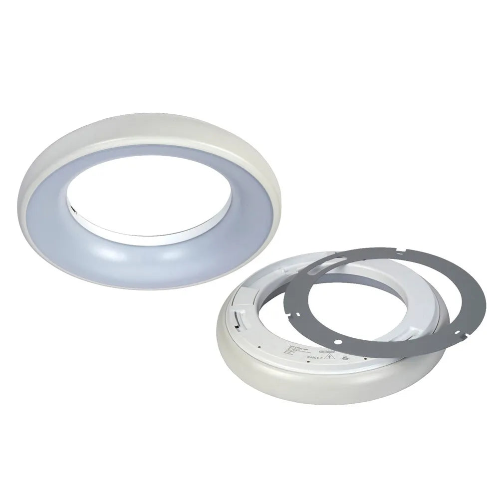 Uranus Circular Ceiling LED Light 35W in White Surface Mount