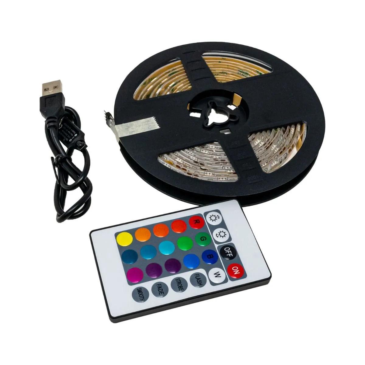 Smart USB LED Light Strip 10ft 3M - 16 Multi Colours – Ledison Lighting