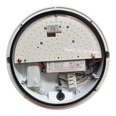 VOLTALED Eyelid LED Light 15W Outdoor Sensor - White