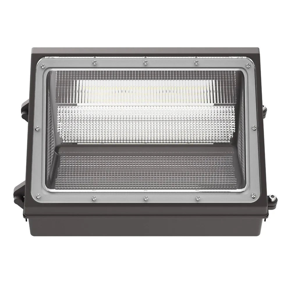 Wallie LED Wall Fixture 75W. IP65, Outdoor Security Lighting. Grey