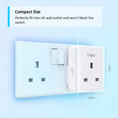 4 x TP-Link Tapo Smart Plug P100 Wi-Fi Outlet (Amazon Alexa & Google Home)