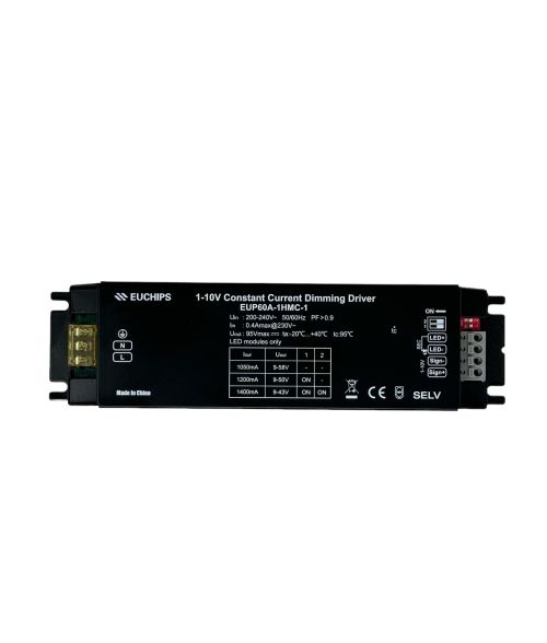 Euchips Constant Current Dimmable LED Driver 1-10V